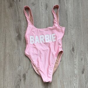 PRIVATE PARTY Pink Barbie One Piece Swimsuit